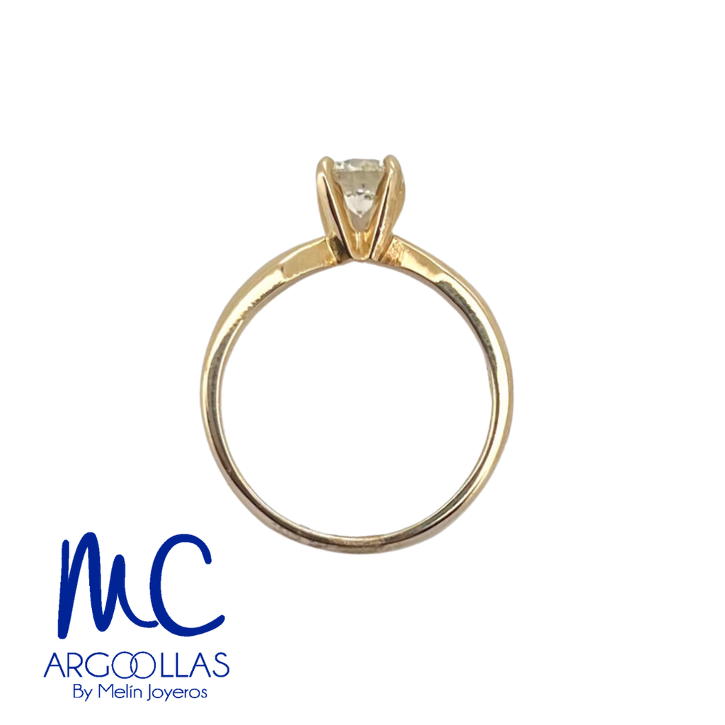 ANILLO DE COMPROMISO DIAMANTE NATURAL - B5071