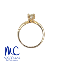 ANILLO DE COMPROMISO DIAMANTE NATURAL - B5071