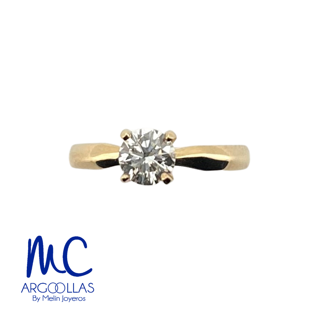 ANILLO DE COMPROMISO DIAMANTE NATURAL - B5071