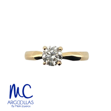 ANILLO DE COMPROMISO DIAMANTE NATURAL - B5071