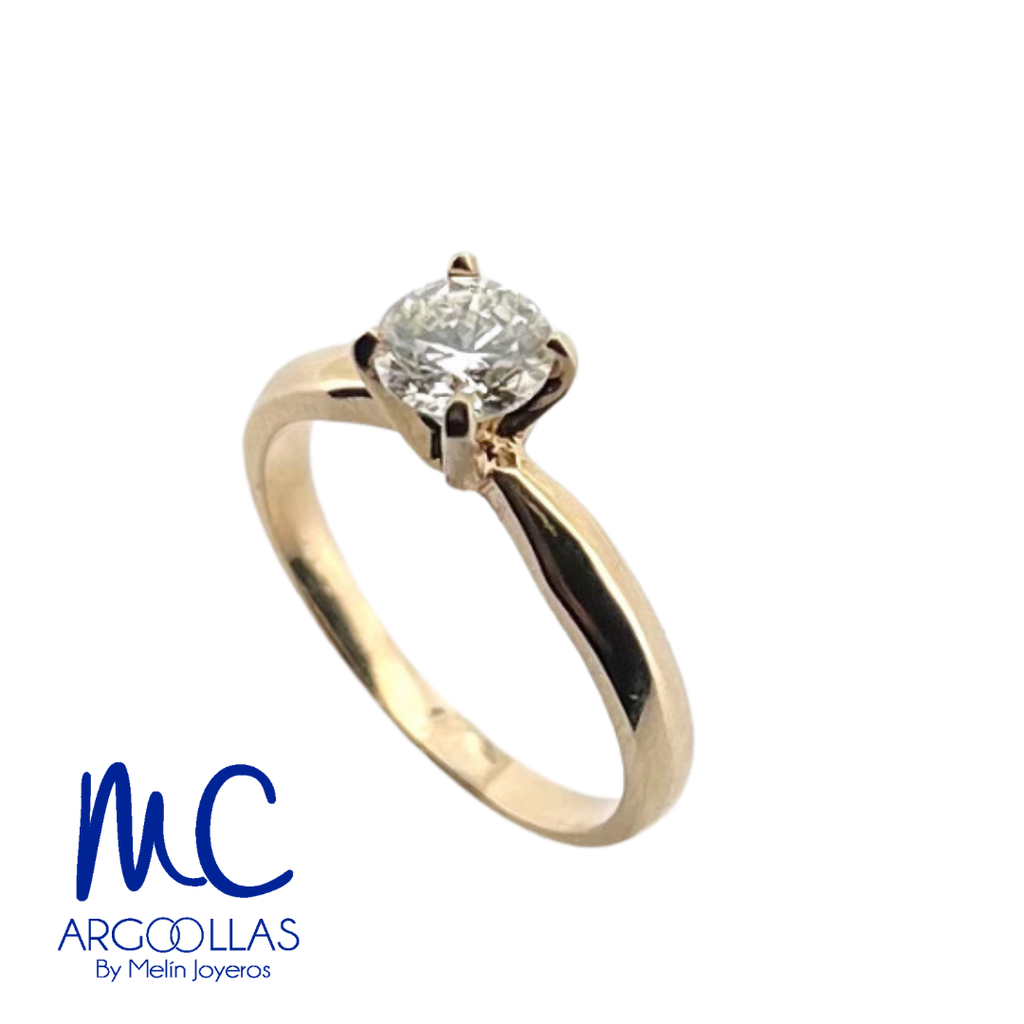 ANILLO DE COMPROMISO DIAMANTE NATURAL - B5071