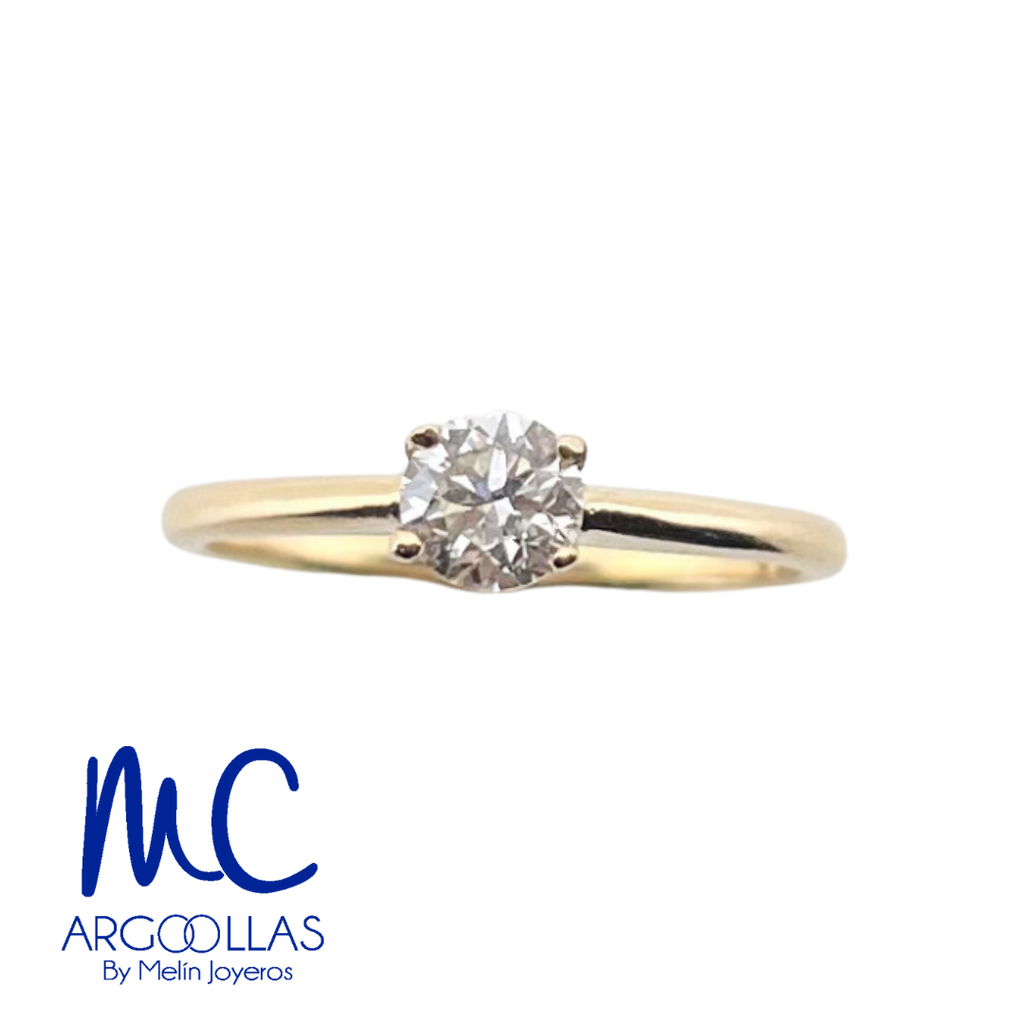 ANILLO DE COMPROMISO DIAMANTE NATURAL - B3548