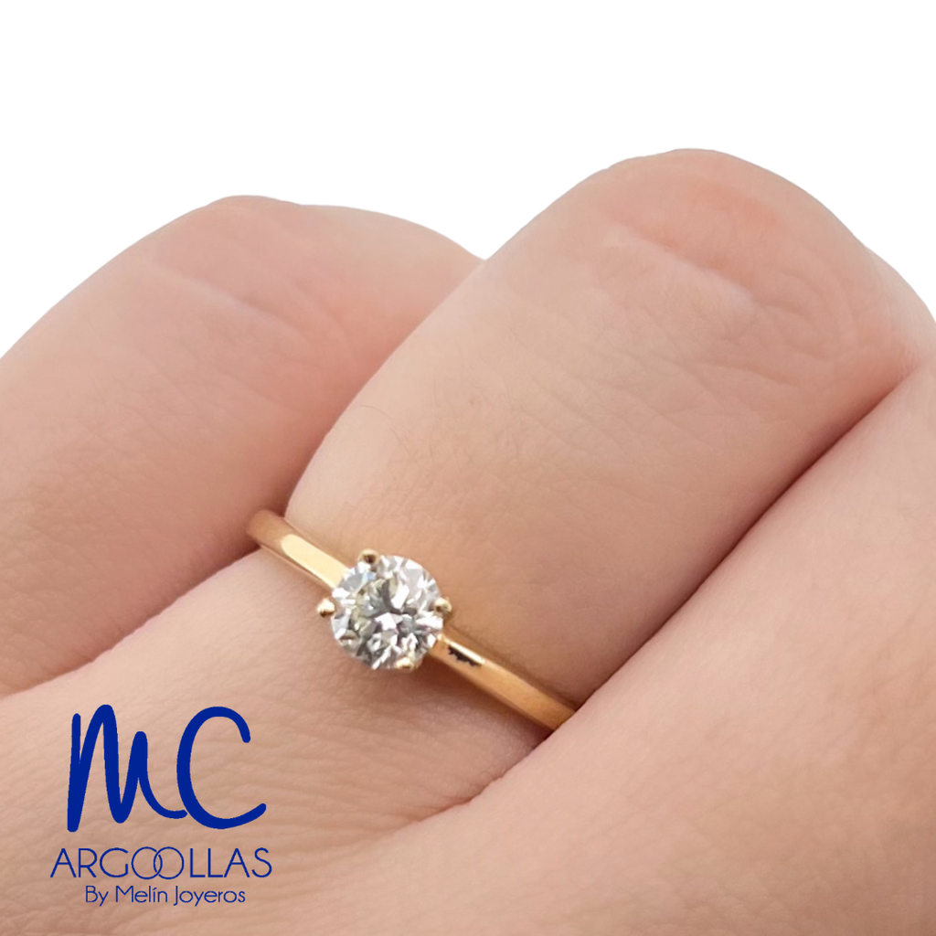ANILLO DE COMPROMISO DIAMANTE NATURAL - B3548