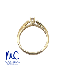 ANILLO DE COMPROMISO DIAMANTE NATURAL - B6482