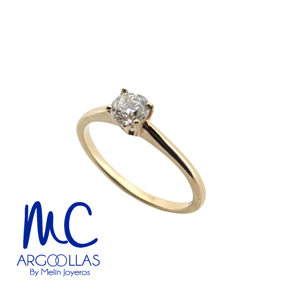 ANILLO DE COMPROMISO DIAMANTE NATURAL - B3548