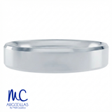 Argolla de matrimonio de oro amarillo 10k y 14k · 5 mm · estilo recto · acabado lustre · modelo F202135