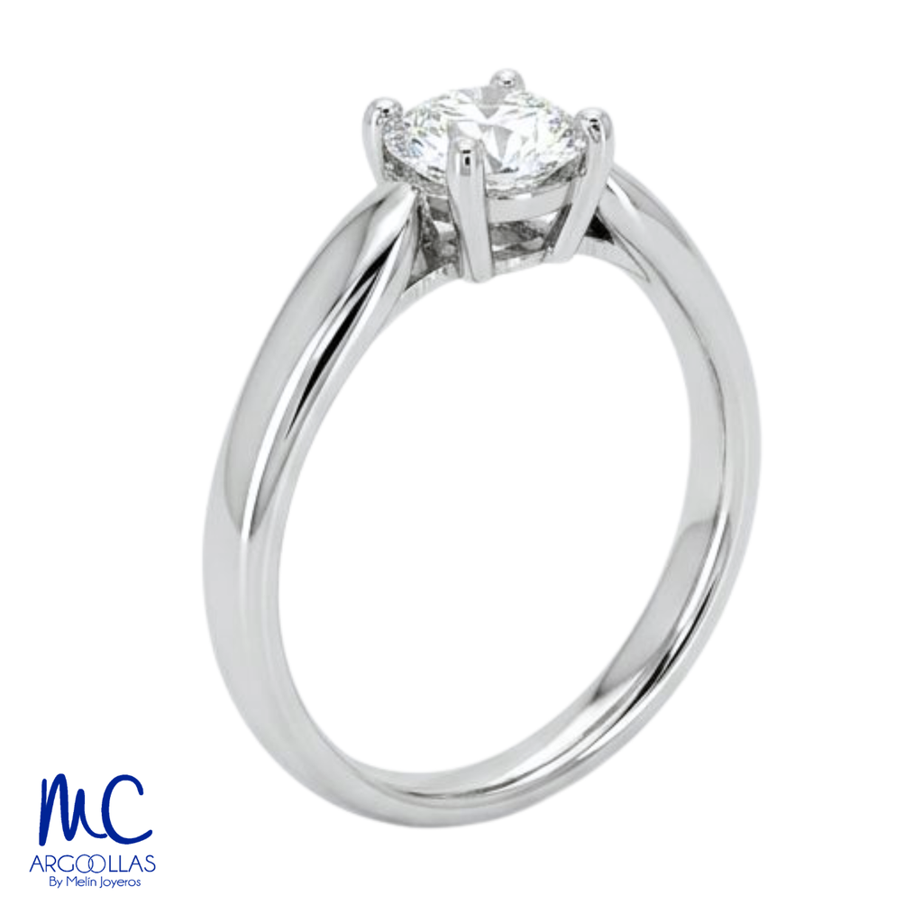 ANILLO DE COMPROMISO DIAMANTE DE LABORATORIO  - 638425957