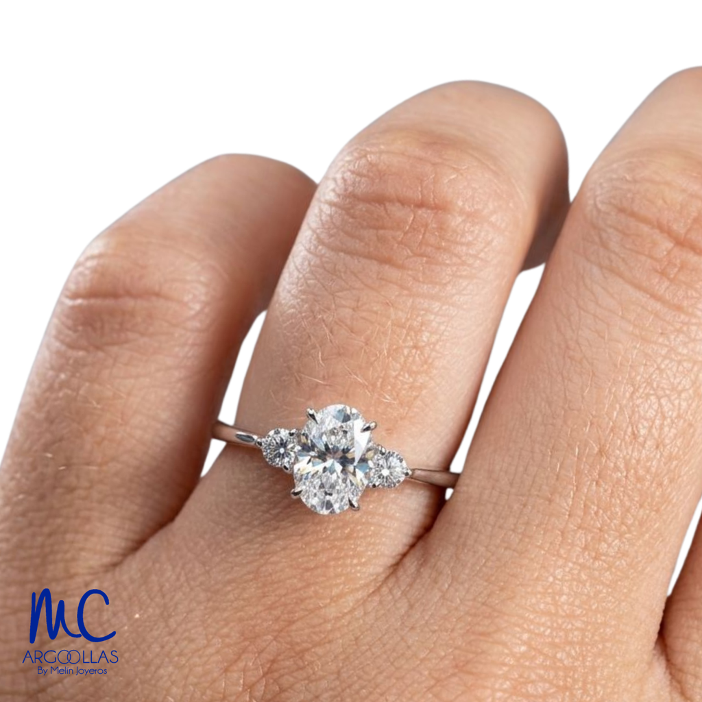 ANILLO DE COMPROMISO DIAMANTE DE LABORATORIO - 607345690