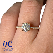 ANILLO DE COMPROMISO DIAMANTE DE LABORATORIO - 678566086