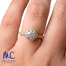 ANILLO DE COMPROMISO DIAMANTE DE LABORATORIO  - 626479287