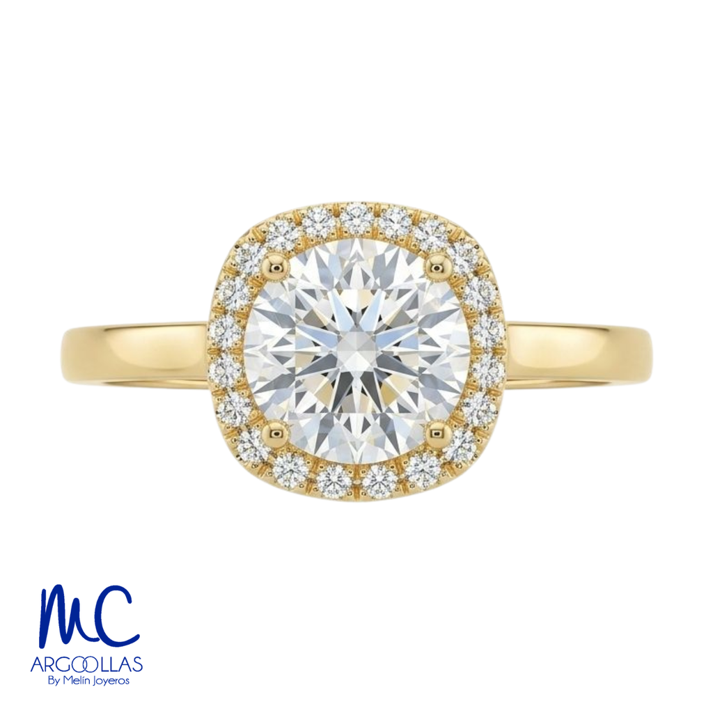 ANILLO DE COMPROMISO DIAMANTE DE LABORATORIO - 700571709