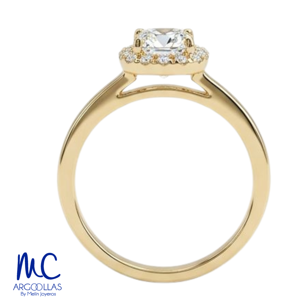 ANILLO DE COMPROMISO DIAMANTE DE LABORATORIO - 700571709