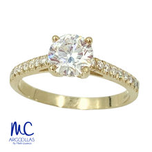 ANILLO DE COMPROMISO DIAMANTE DE LABORATORIO - 694595873