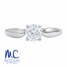 ANILLO DE COMPROMISO DIAMANTE DE LABORATORIO - 632438477