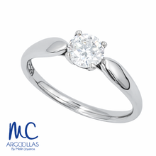 ANILLO DE COMPROMISO DIAMANTE DE LABORATORIO - 632438477