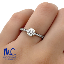 ANILLO DE COMPROMISO DIAMANTE DE LABORATORIO - 632438481