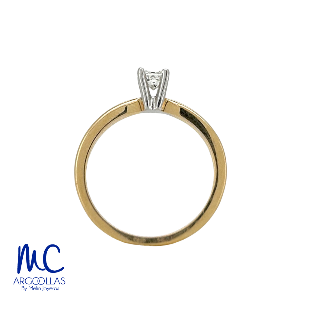 ANILLO DE COMPROMISO DIAMANTE NATURAL - B6140-28