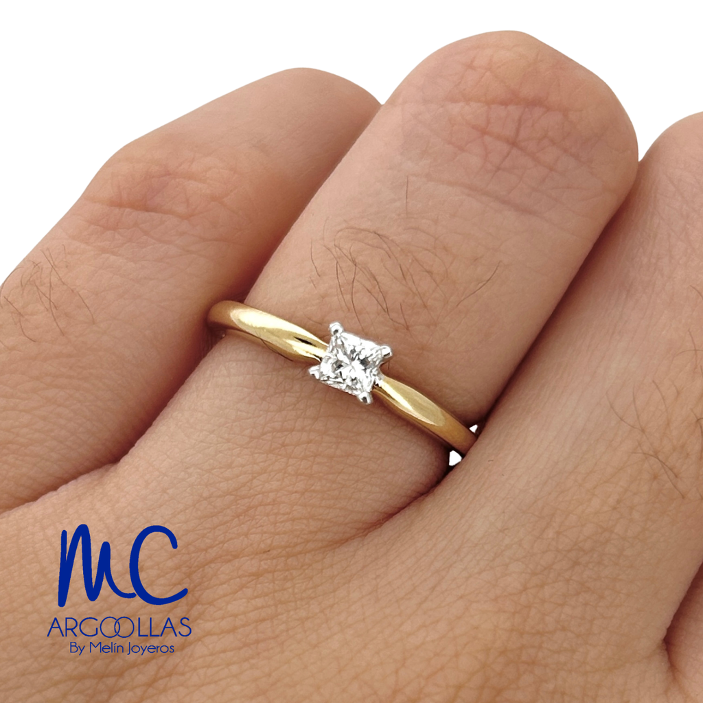 ANILLO DE COMPROMISO DIAMANTE NATURAL - B6140-28