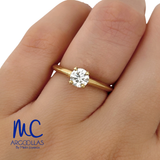 ANILLO DE COMPROMISO DIAMANTE DE LABORATORIO - 578309652