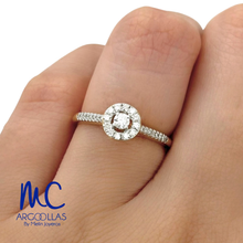ANILLO DE COMPROMISO DIAMANTE NATURAL - SKR14515-33E