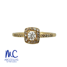 ANILLO DE COMPROMISO DIAMANTE NATURAL - B3095