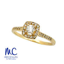 ANILLO DE COMPROMISO DIAMANTE NATURAL - B3095