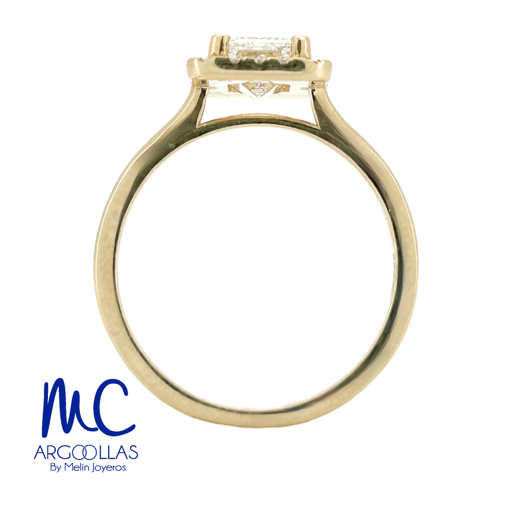 ANILLO DE COMPROMISO DIAMANTE DE LABORATORIO - 655431112