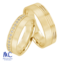 SET ARGOLLAS DE MATRIMONIO - F25726 Y F16146