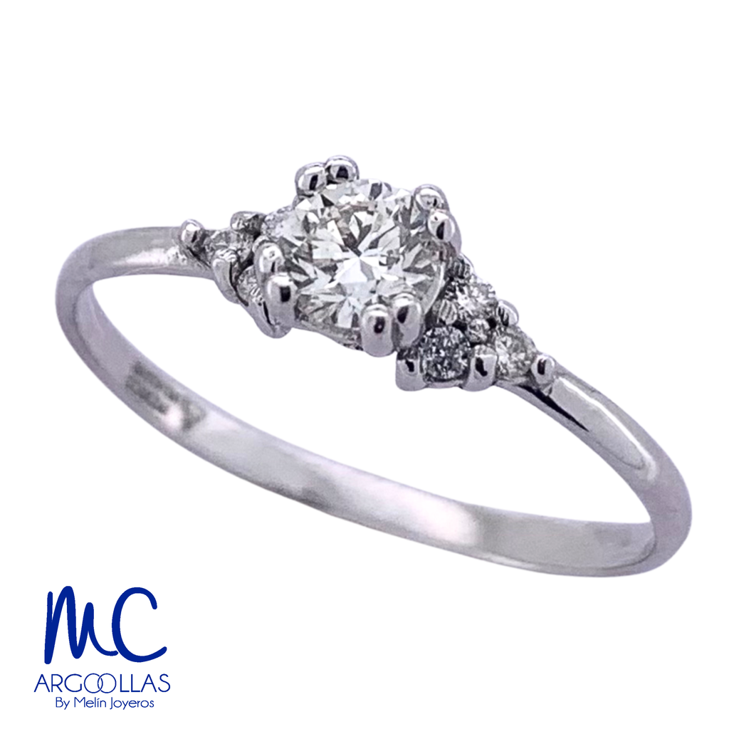 ANILLO DE COMPROMISO DIAMANTE NATURAL - F5195