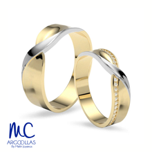 SET ARGOLLAS DE MATRIMONIO - ARG-065 ARG-066