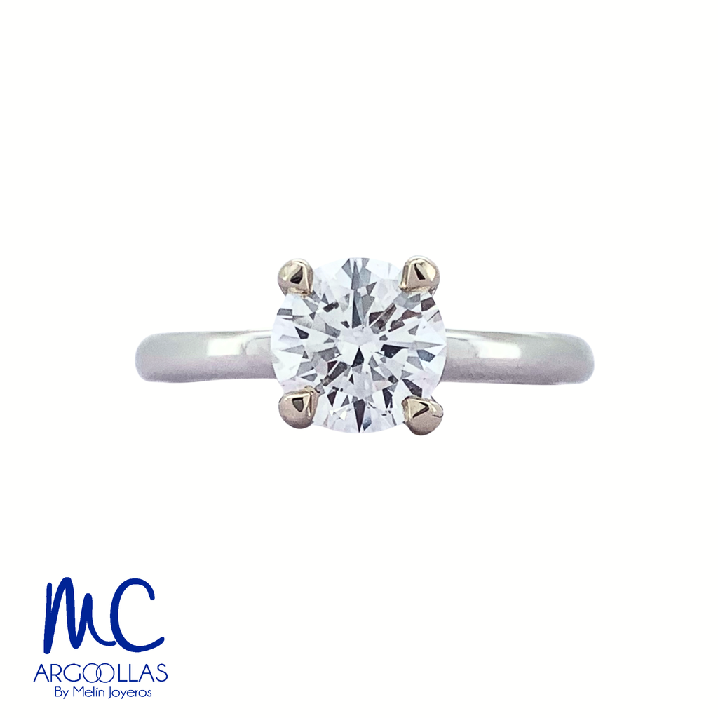 ANILLO DE COMPROMISO DIAMANTE DE LABORATORIO - 695503637