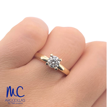ANILLO DE COMPROMISO DIAMANTE DE LABORATORIO - 598359235