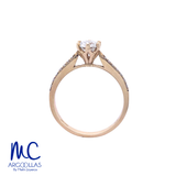 ANILLO DE COMPROMISO DIAMANTE DE LABORATORIO - 586374570