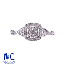 ANILLO DE COMPROMISO DIAMANTE NATURAL - SKR21993-50E