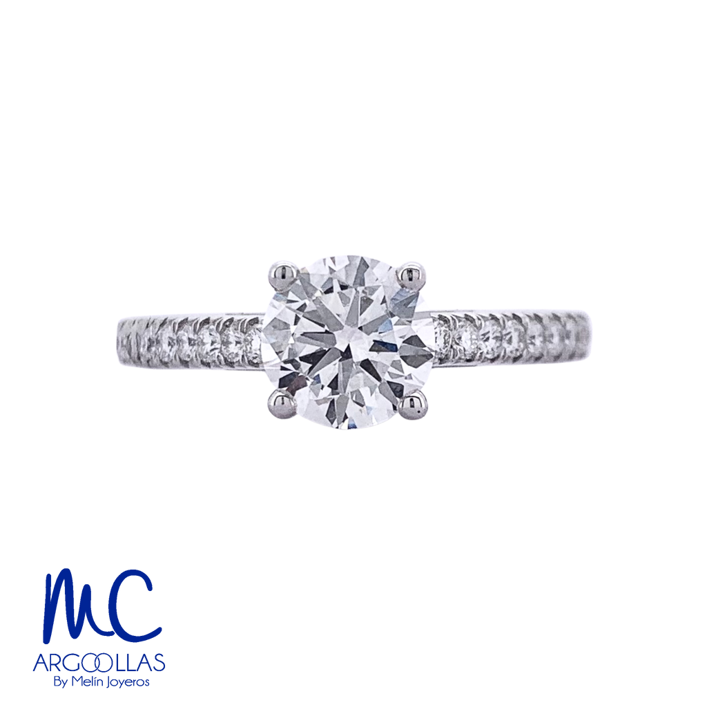 ANILLO DE COMPROMISO DIAMANTE DE LABORATORIO - 694595039