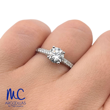 ANILLO DE COMPROMISO DIAMANTE DE LABORATORIO - 694595039