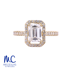 ANILLO DE COMPROMISO DIAMANTE DE LABORATORIO - 650419430