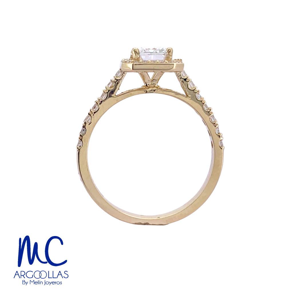 ANILLO DE COMPROMISO DIAMANTE DE LABORATORIO - 650419430