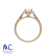 ANILLO DE COMPROMISO DIAMANTE DE LABORATORIO - 650419430