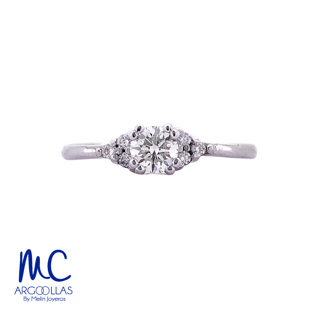 ANILLO DE COMPROMISO DIAMANTE NATURAL - F5195