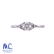 ANILLO DE COMPROMISO DIAMANTE NATURAL - F5195