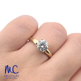 ANILLO DE COMPROMISO DIAMANTE DE LABORATORIO - 629443821