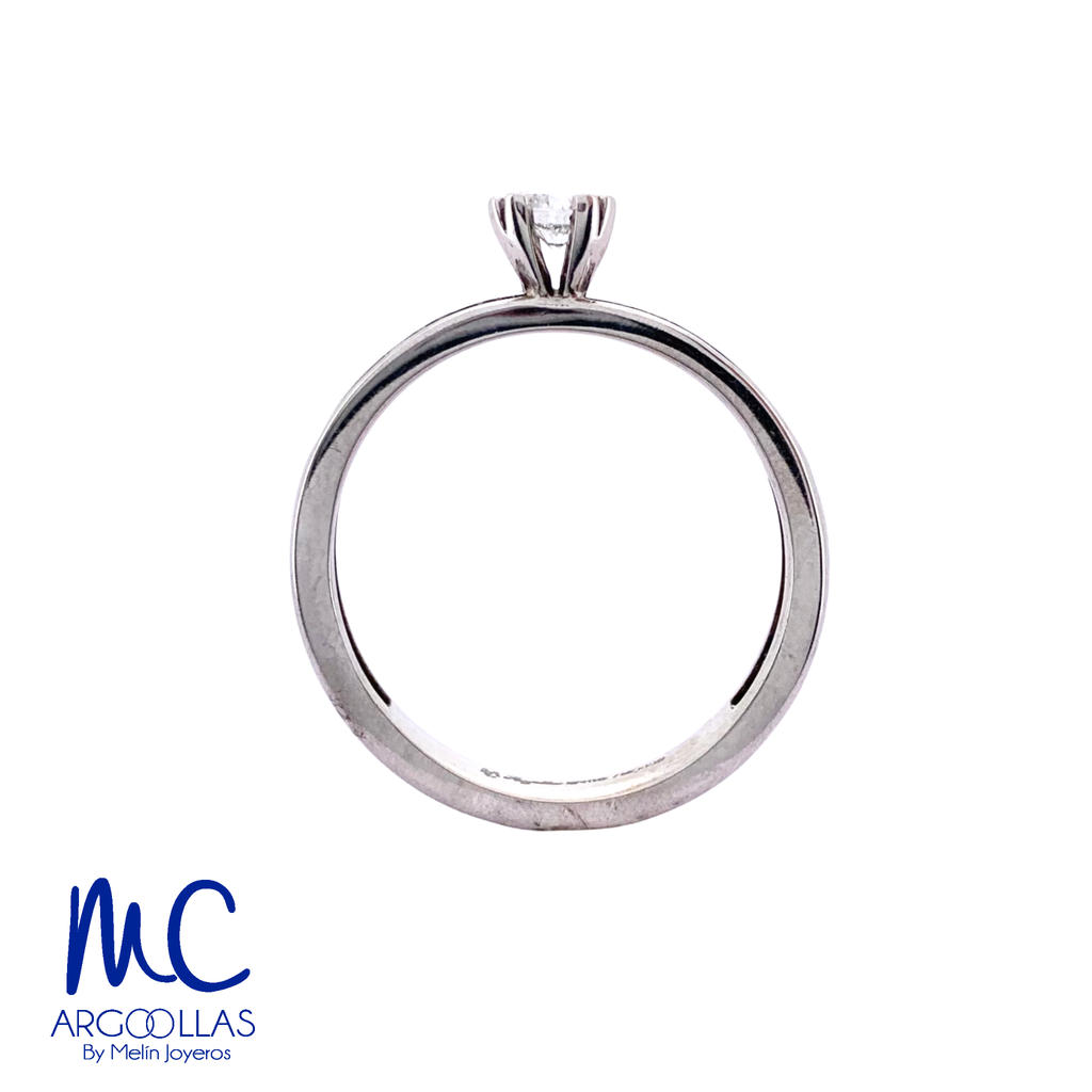 ANILLO DE COMPROMISO DIAMANTE NATURAL - F661
