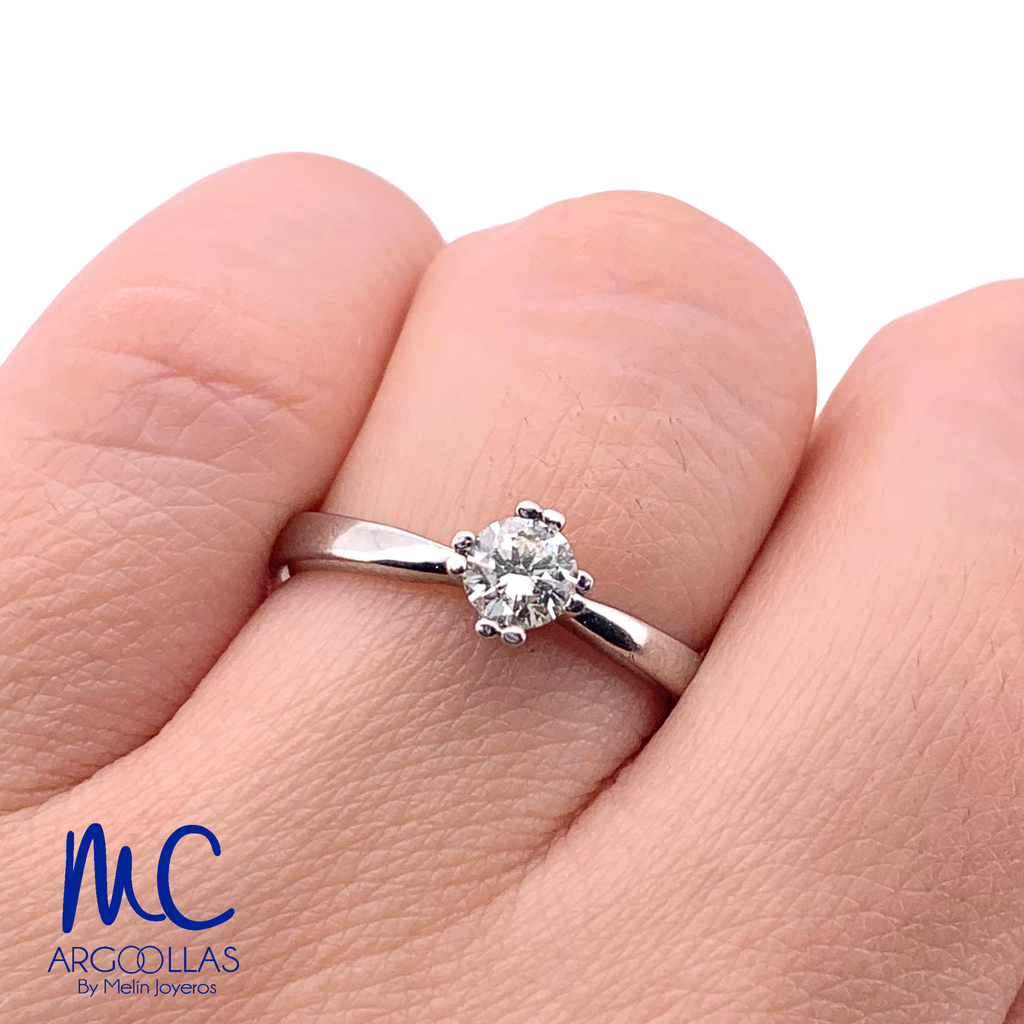 ANILLO DE COMPROMISO DIAMANTE NATURAL - F5269