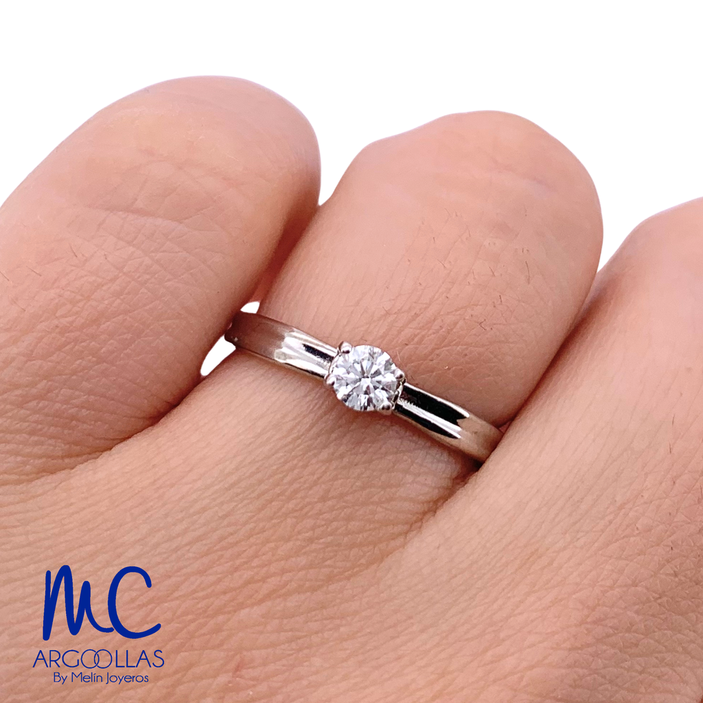 ANILLO DE COMPROMISO DIAMANTE NATURAL - F5645-20