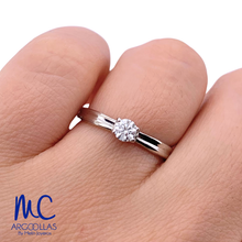 ANILLO DE COMPROMISO DIAMANTE NATURAL - F5645-20