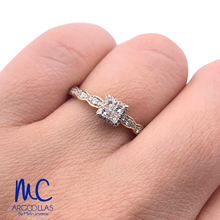 ANILLO DE COMPROMISO DIAMANTE NATURAL - SKR37588-33