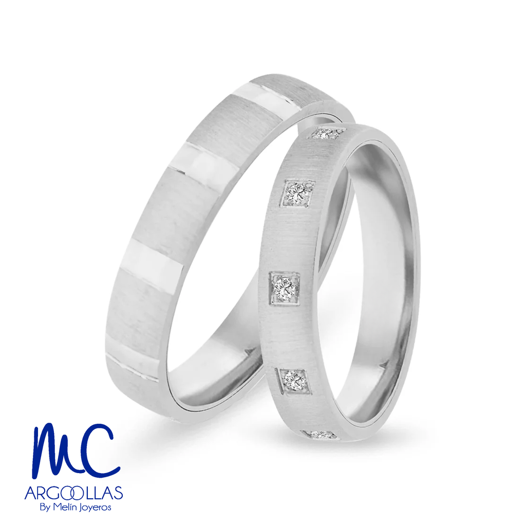 SET ARGOLLAS DE MATRIMONIO - ARG-202B ARG-203B