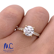 ANILLO DE COMPROMISO DIAMANTE DE LABORATORIO - 651425730