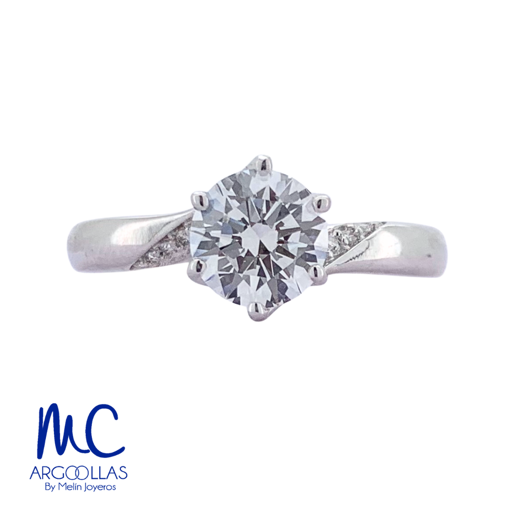 ANILLO DE COMPROMISO DIAMANTE DE LABORATORIO - 650418209